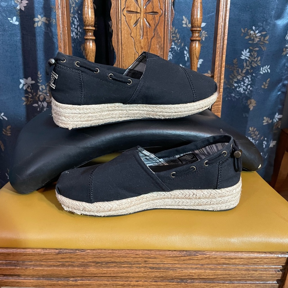 BOBS from Skechers Black Slip-On Shoes
